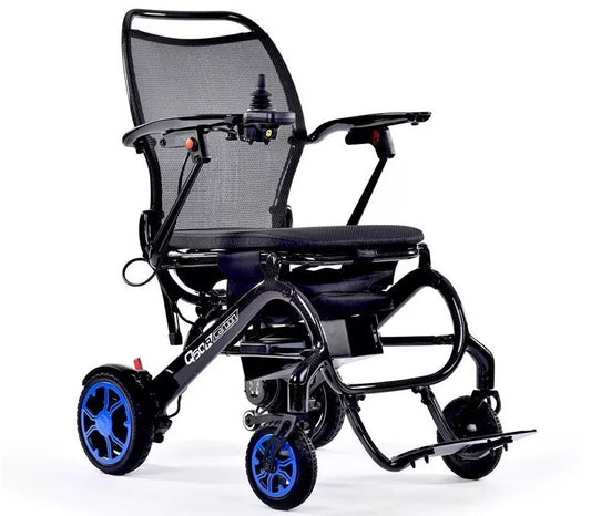 Elektrorollstuhl Q50 R Carbon von Sopur – ultraleicht & faltbar