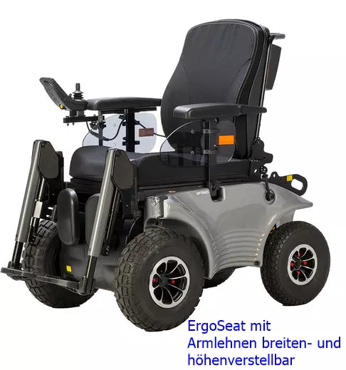 MEYRA Optimus 2 – Elektro-Rollstuhl / E-Rollstuhl – 15 km/h – Outdoor / Gelände – inkl. Ergostar-Sitzsystem