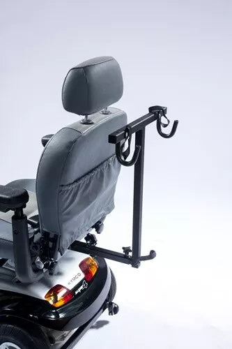 Rollatorhalter – Universalhalter für Standardrollator an Elektromobilen