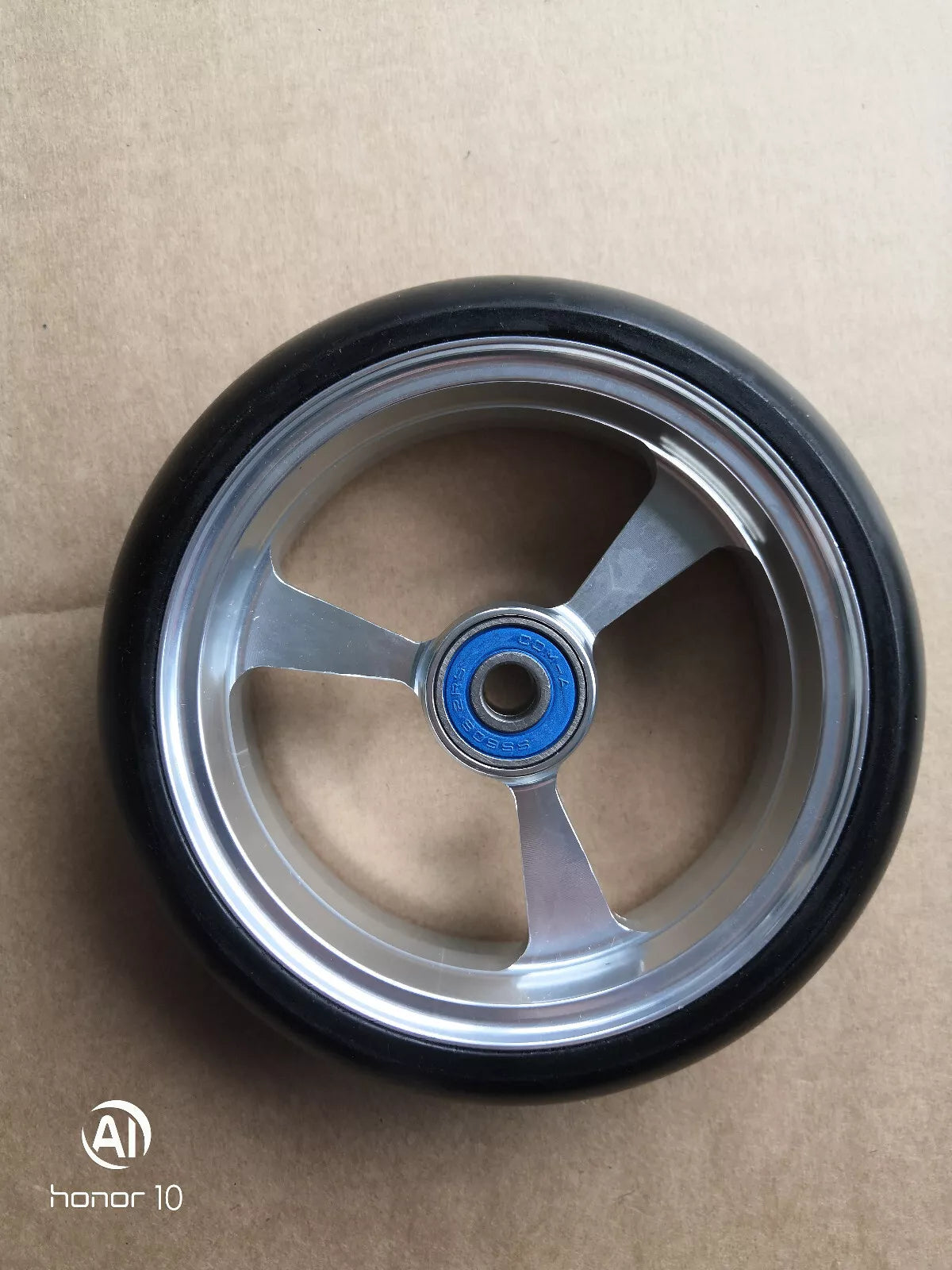 Lenkräder 5" Softrollen mit ALU-Felge – 1 Paar für Adaptivrollstuhl
