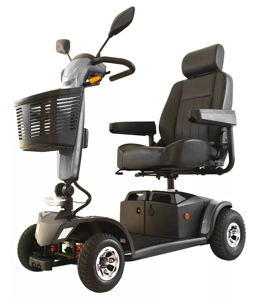 Elektromobil Ibiza – zerlegbarer Scooter mit Vollfederung und extern ladbarer Batterie