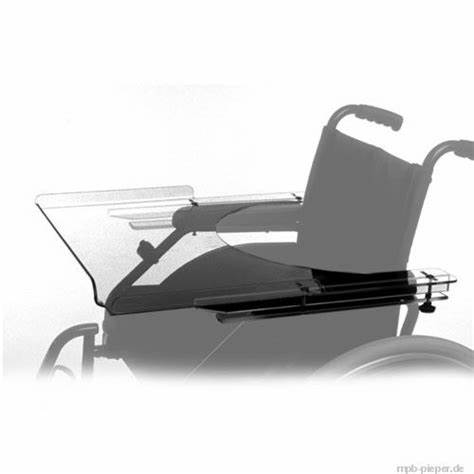 MPB Rollstuhl-Therapietisch aufschiebbar mit umlaufender Kante bis SB 51 cm