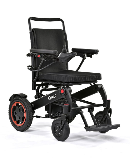 Elektrorollstuhl Q 50 R – Faltbarer E-Rollstuhl mit Lithium-Ionen-Batterie von Sopur