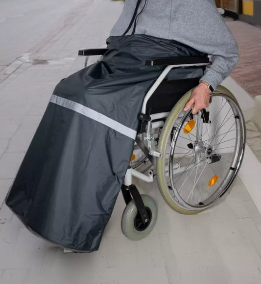 MPB Regenbeinschutz Pro – Universal-Regen- und Kälteschutz für Rollstuhl & Scooter