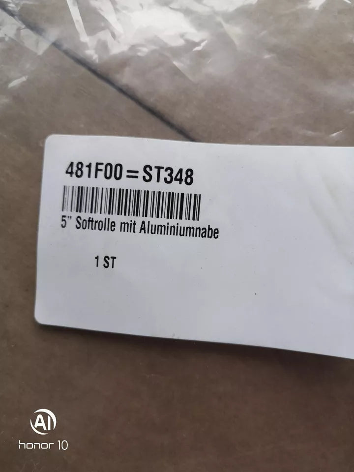 Lenkräder 5" Softrollen mit ALU-Felge – 1 Paar für Adaptivrollstuhl