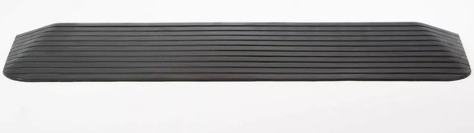 Türschwellenrampe Budget – Schwarz – 110 cm Breite – für Rollstuhl, Rollator, Elektromobil