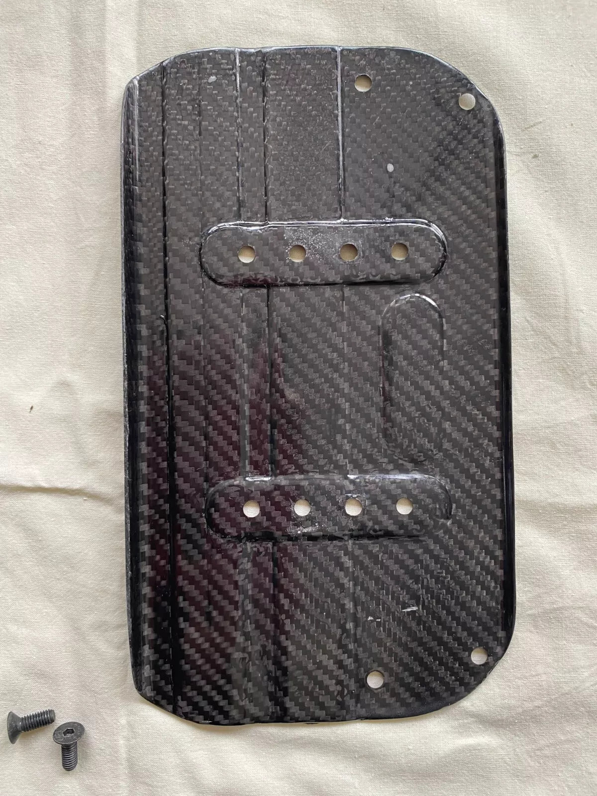 Carbon Fußbrett gebraucht für Sunrise Medical Adaptivrollstuhl