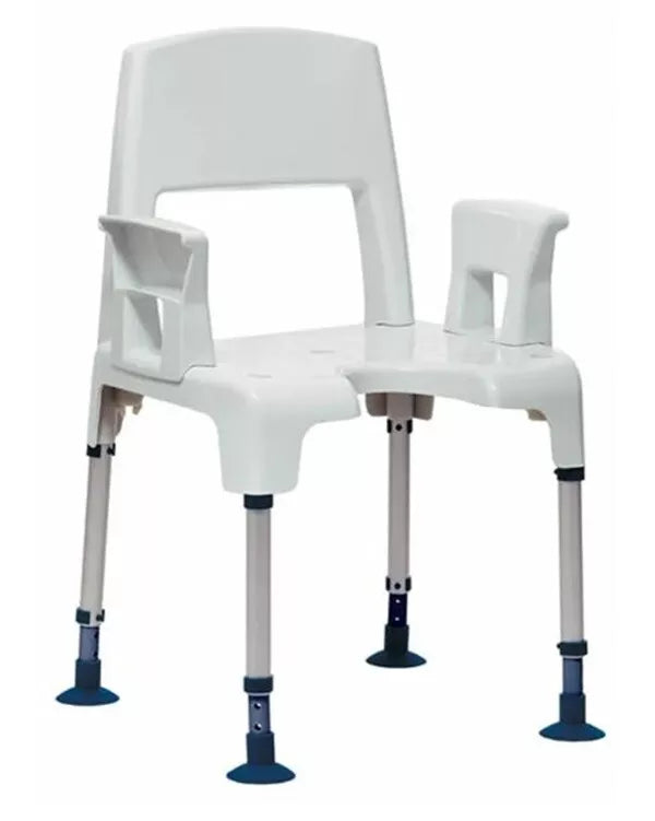 Höhenverstellbarer Duschhocker mit Armlehnen – Badestuhl von Invacare