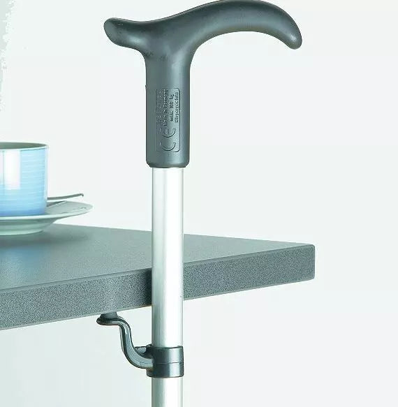 Flip Gehstockhalter von Rebotec – Halter für Gehhilfen, Gehstöcke und Unterarmgehstützen