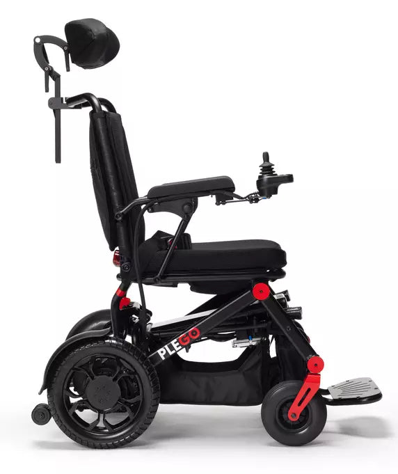 Elektro-Rollstuhl VERMEIREN Plego – faltbar, leicht, reisetauglich – nur 24,5 kg inkl. Akku
