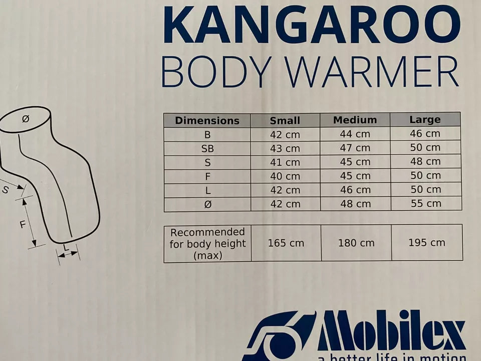 Schlupfsack Kangaroo M – Winterschutz mit Thermofutter & Rundum-Reißverschluss