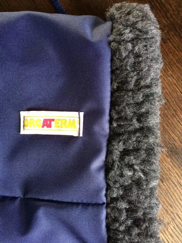 Handmuff – Handschutz für Rollstuhl – warm & wetterfest – schwarz