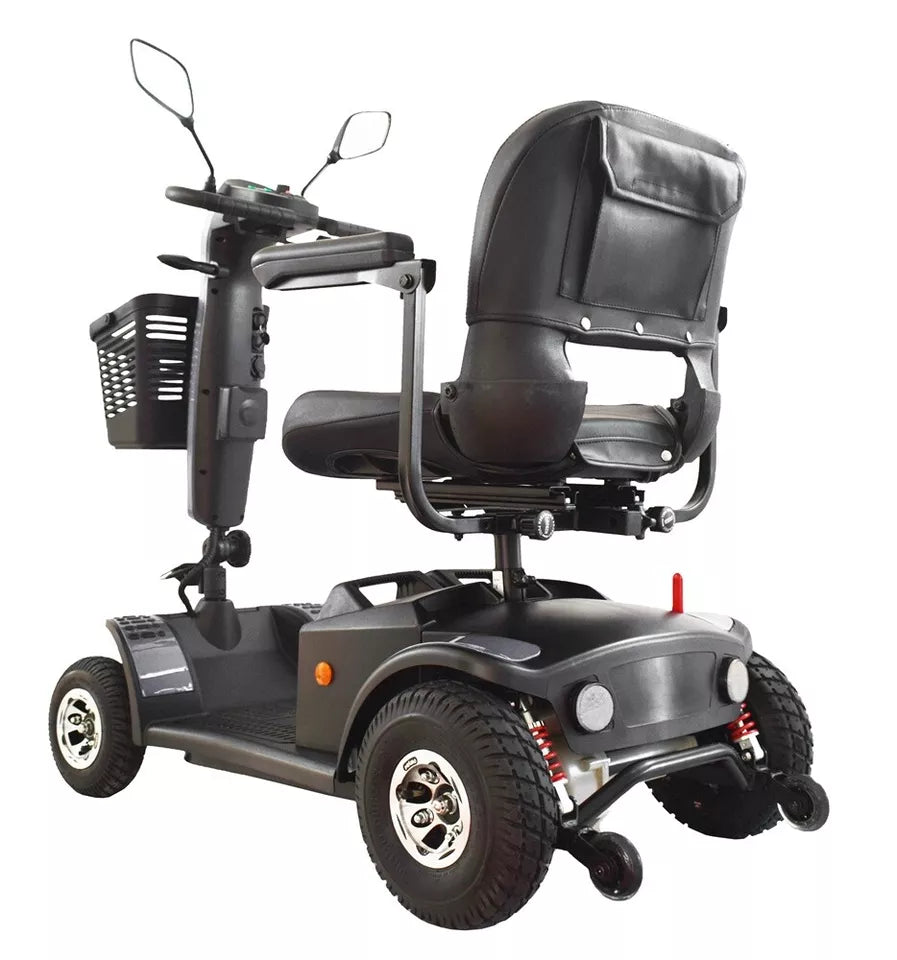 Elektromobil Ibiza – zerlegbarer Scooter mit Vollfederung und extern ladbarer Batterie