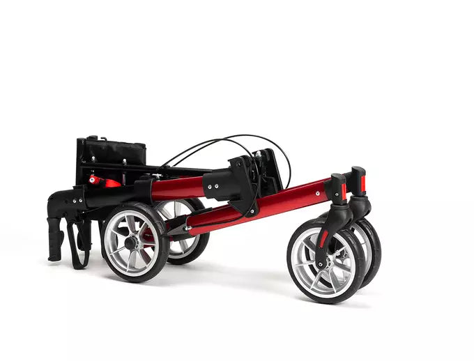Rollator Reise Quava Leichtgewicht 2-fach faltbar superklein leicht Auto + Reise