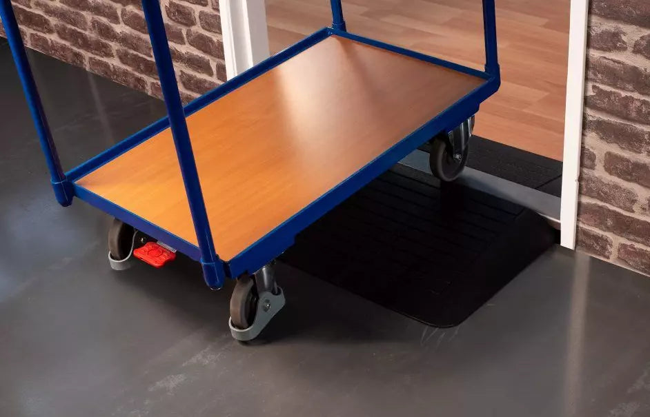 Komfort Türschwellenrampe – Ideal für Rollstühle & Rollatoren | Roege International