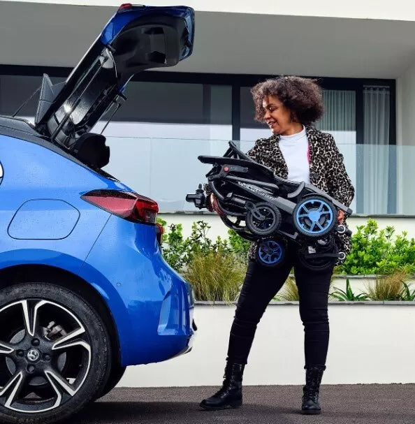 Elektrorollstuhl Q50 R Carbon von Sopur – ultraleicht & faltbar