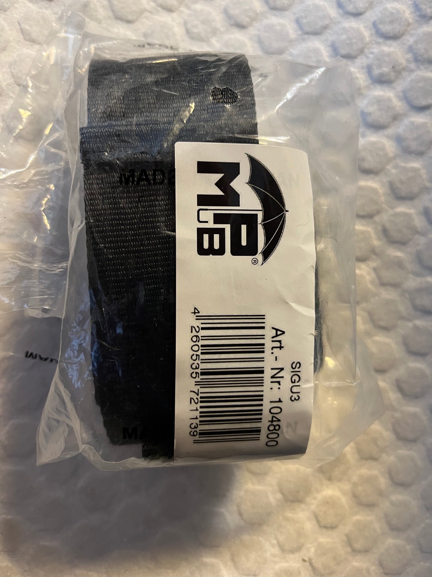Sicherheitsgurt SIGU 3 für Rollstuhl mit Metallschloss 50mm breit