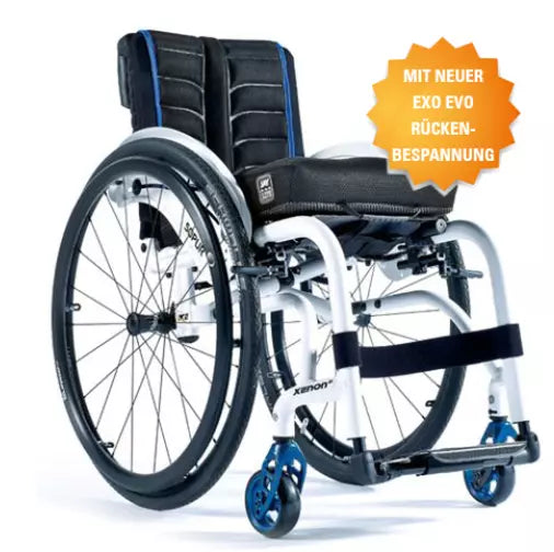 SOPUR Xenon² Hybrid – ultraleichter Adaptivrollstuhl mit Faltmechanismus