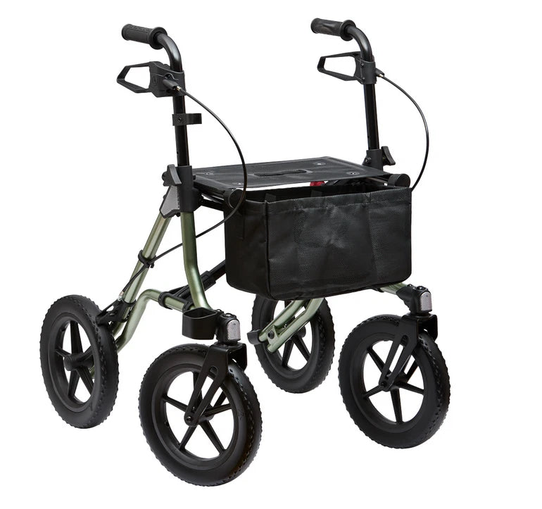 Leichtgewicht-Rollator TAiMA XC PU – ideal für den Outdoor-Bereich