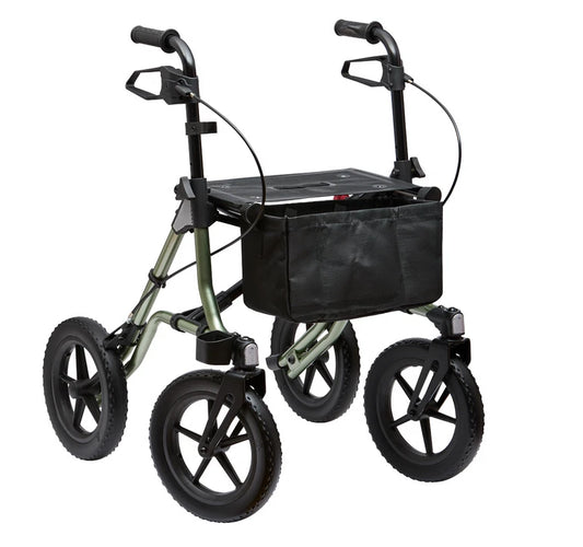 Leichtgewicht-Rollator TAiMA XC PU – ideal für den Outdoor-Bereich