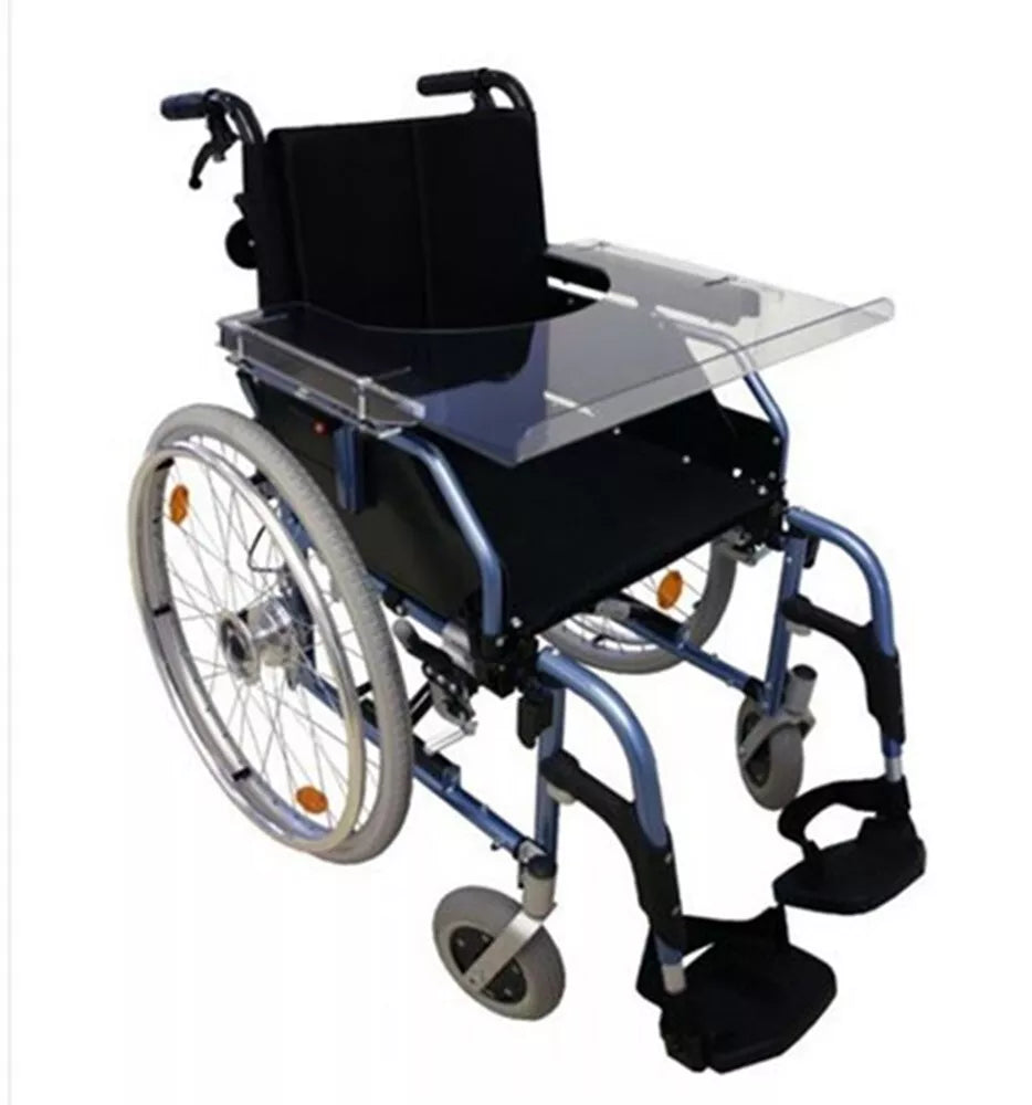 Rollstuhl-Therapietisch Modell 5KV – Aufschiebbar mit Frontkante