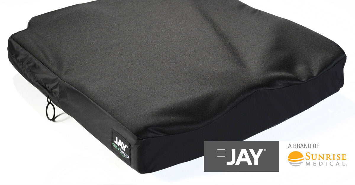 Rollstuhl Sitzkissen JAY Easy Visco Antidekubitussitzkissen inkl. Bezug HMV