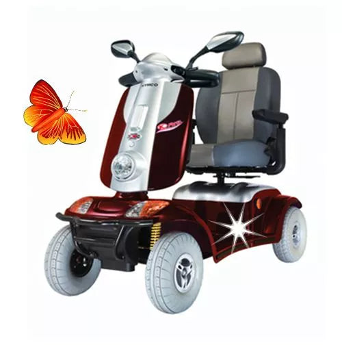 Kymco Föhr 4ForU Elektromobil Scooter – Maximale Beinfreiheit und hohe Belastbarkeit