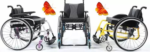 Invacare MyOn HC – leichter, faltbarer Aktivrollstuhl mit H-Faltmechanismus