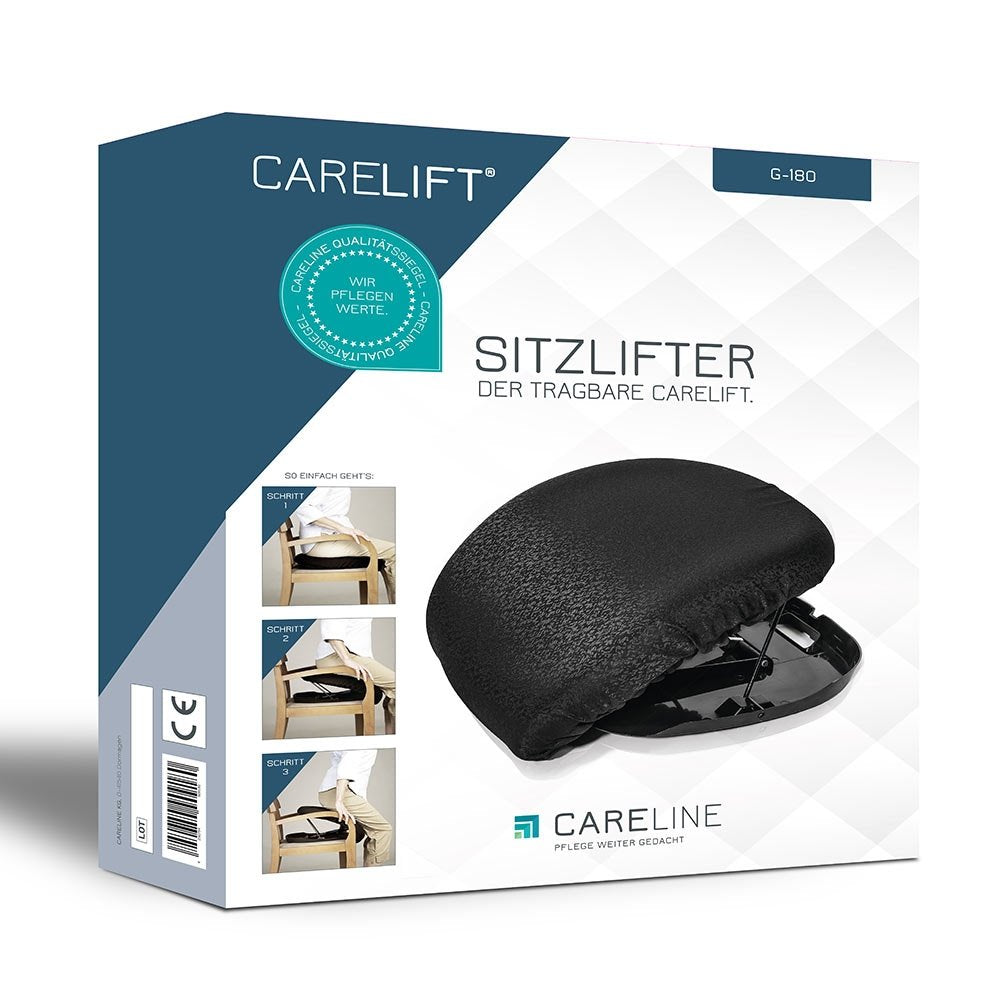 Carelift Sitzlifter Mechanische Aufstehhilfe Katapultsitz Gepolstert Tragbar von Careline