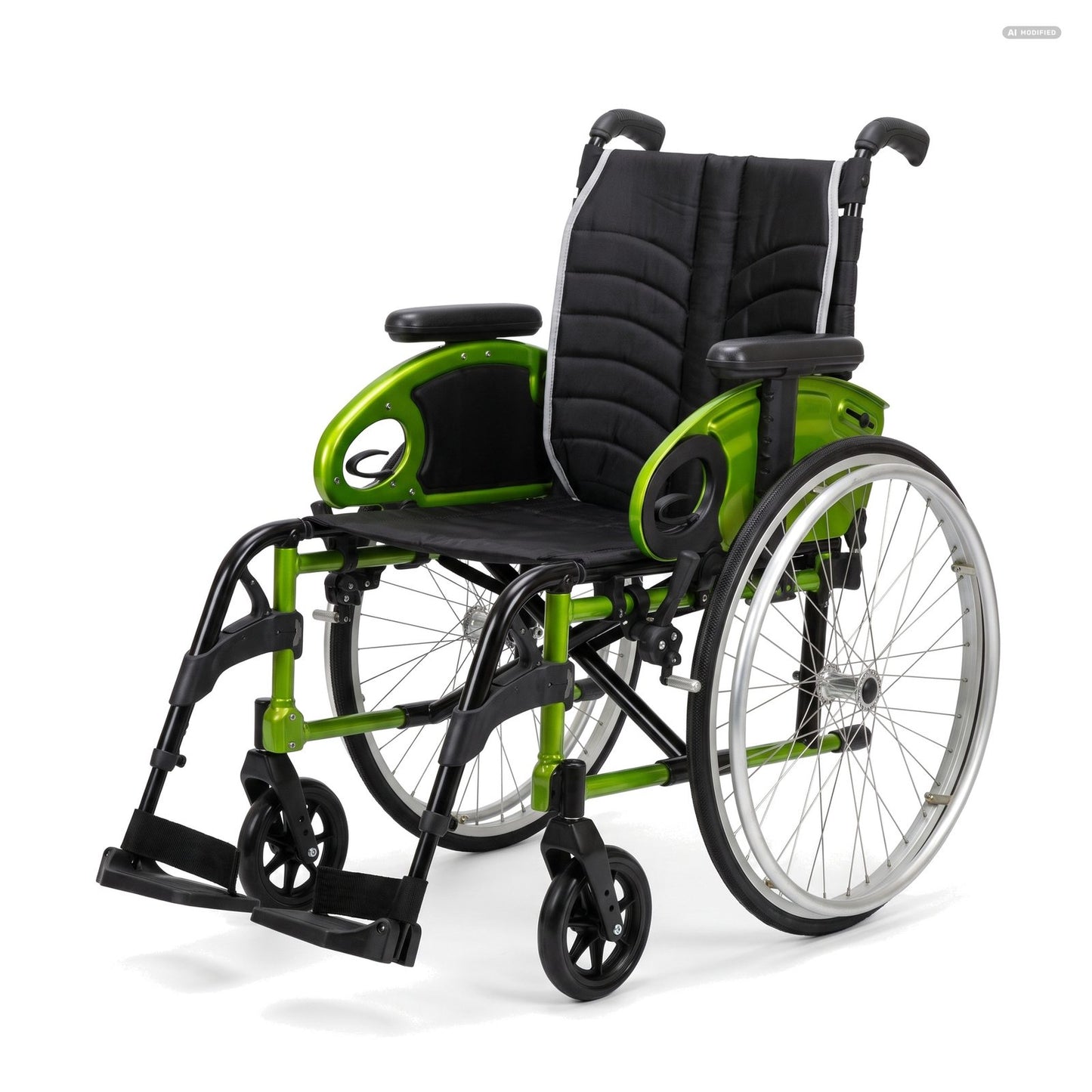 Adaptivrollstuhl Easy Life abnehmbare Beinstützen Seitenteile mit Armlehnenpolster höhenverstellbar gebraucht