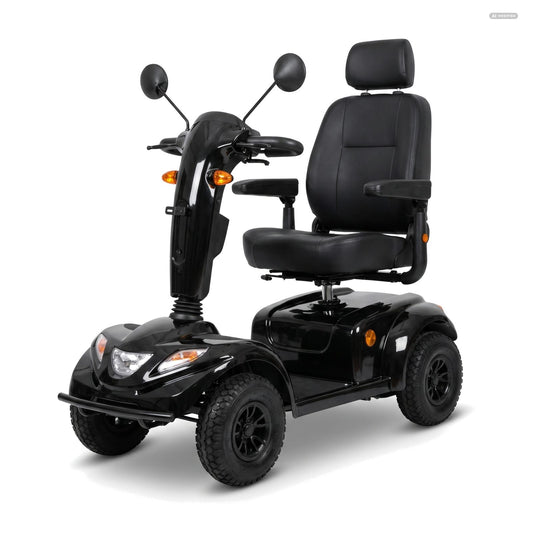 Elektromobil Comet 15 km/h gebraucht neue Batterien neue Lackierung Scooter