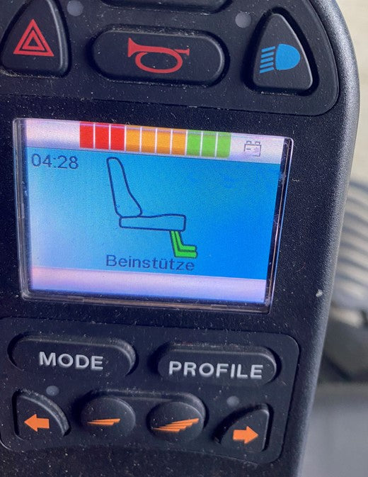 Elektrorollstuhl Jive M mit elektrischen Verstellungen ( Rücken, Sitzneigung, Sitzlift, Fußstütze)6 km/h