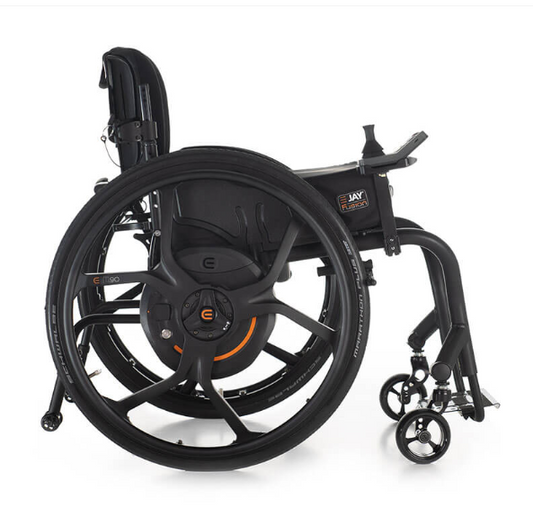 M90 elektrischer Rollstuhlantrieb – Zusatzantrieb für Falt- und Starrrahmerollstühle geringes Gewicht