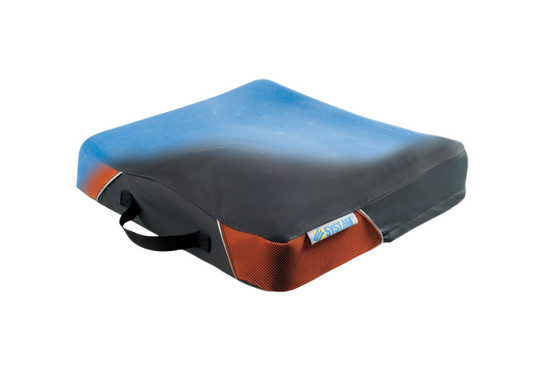 Systam P371C HR Foam Rollstuhlkissen – Ergonomisches Sitzkissen mit atmungsaktivem Bezug