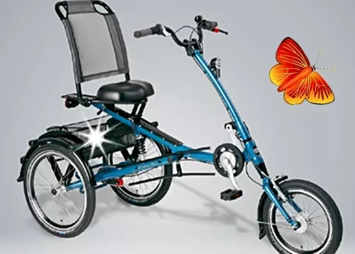 Scootertrike Pfau-Tec Pfiff Shopping Dreirad Fahrrad