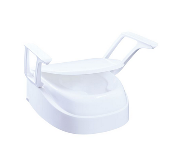 Toilettensitzerhöhung mit Armlehnen Smart Fix  3-fach in der Höhe einstellbar Dietz