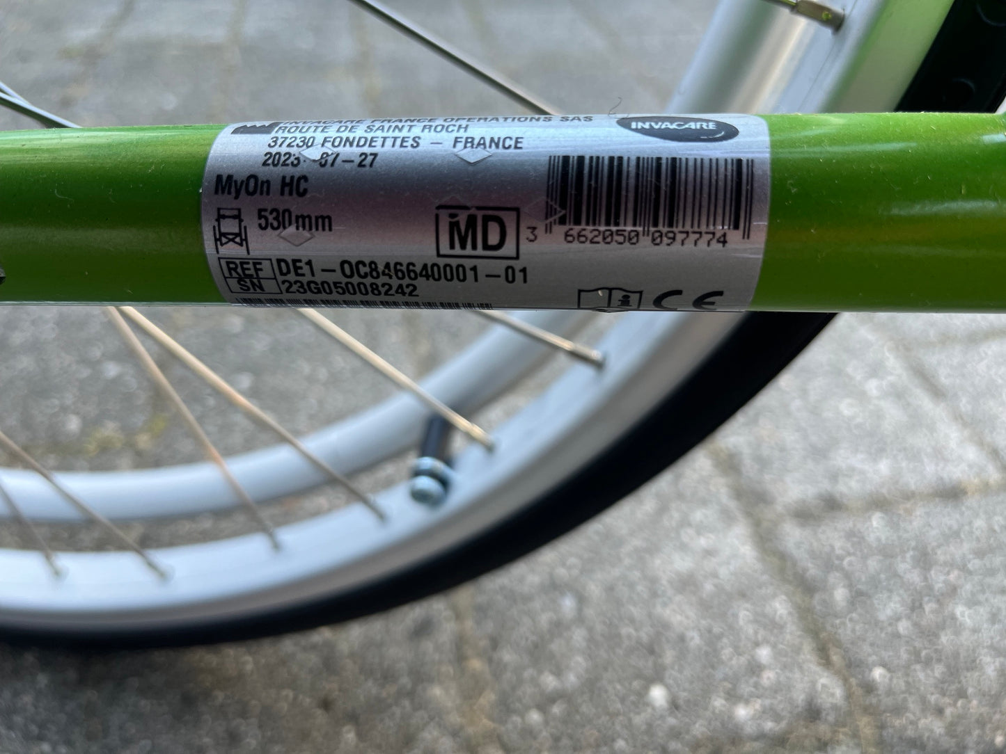 Aktivrollstuhl MyOn Adaptivrollstuhl Rollstuhl leicht faltbar Rückläufer