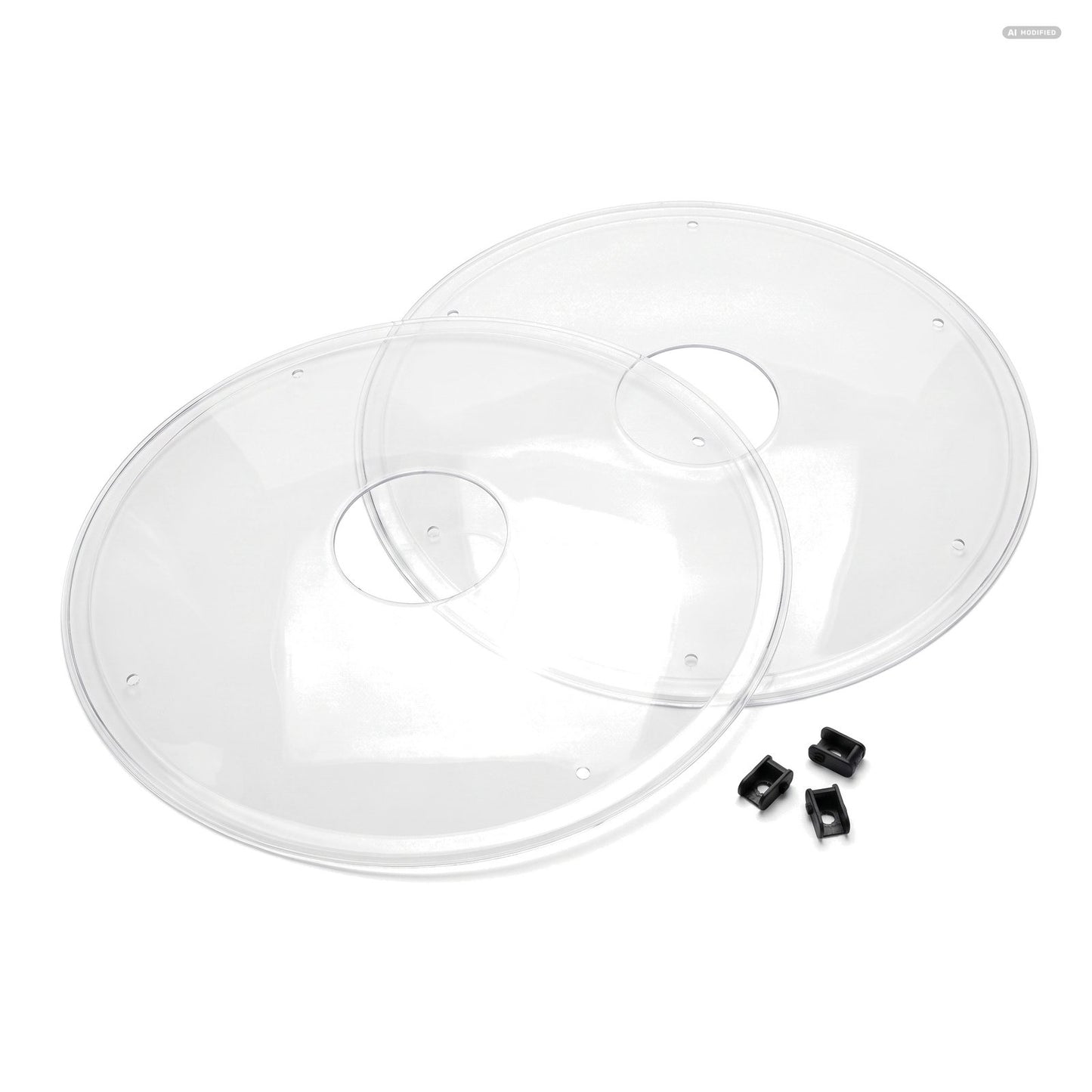 Speichenschutz 24" bruchfestes PET transparent inkl. Befestigung