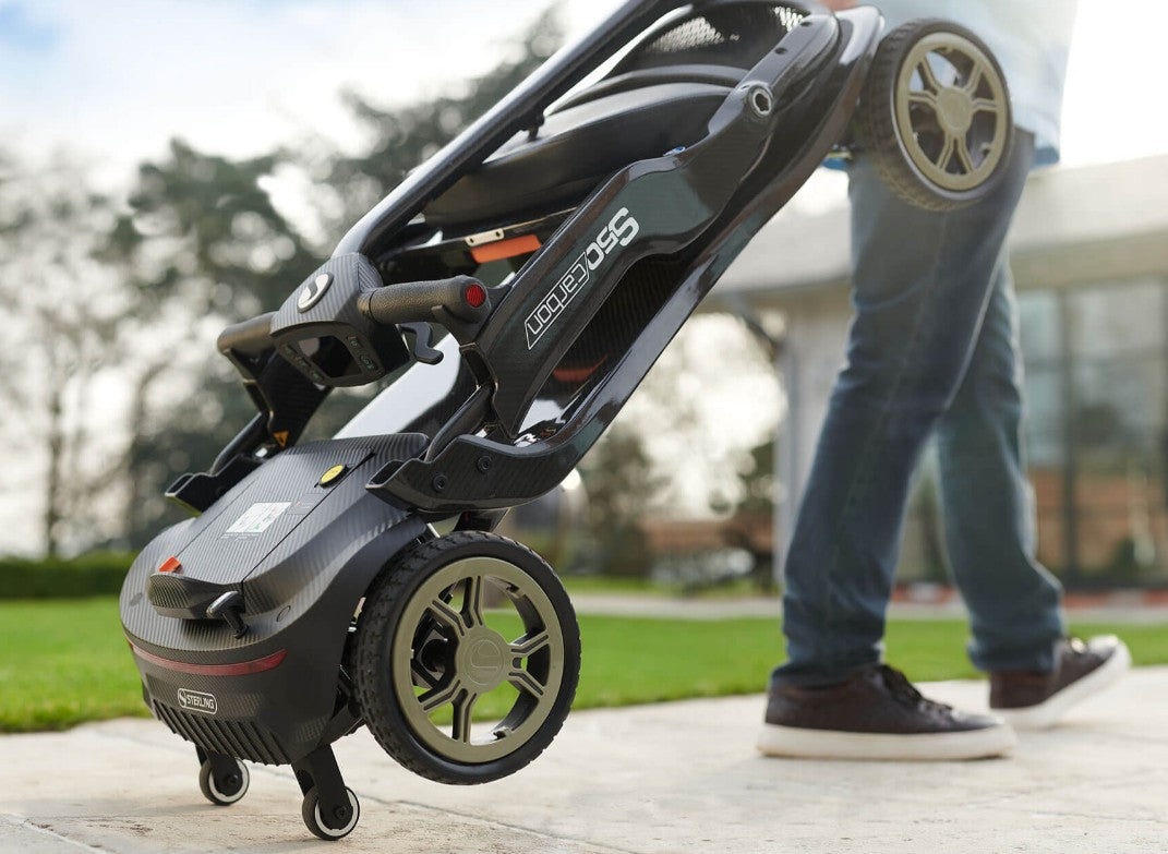 Elektromobil Sterling S50 Carbon leichtester faltbarer Scooter Ultraleicht 13kg ohne Akku