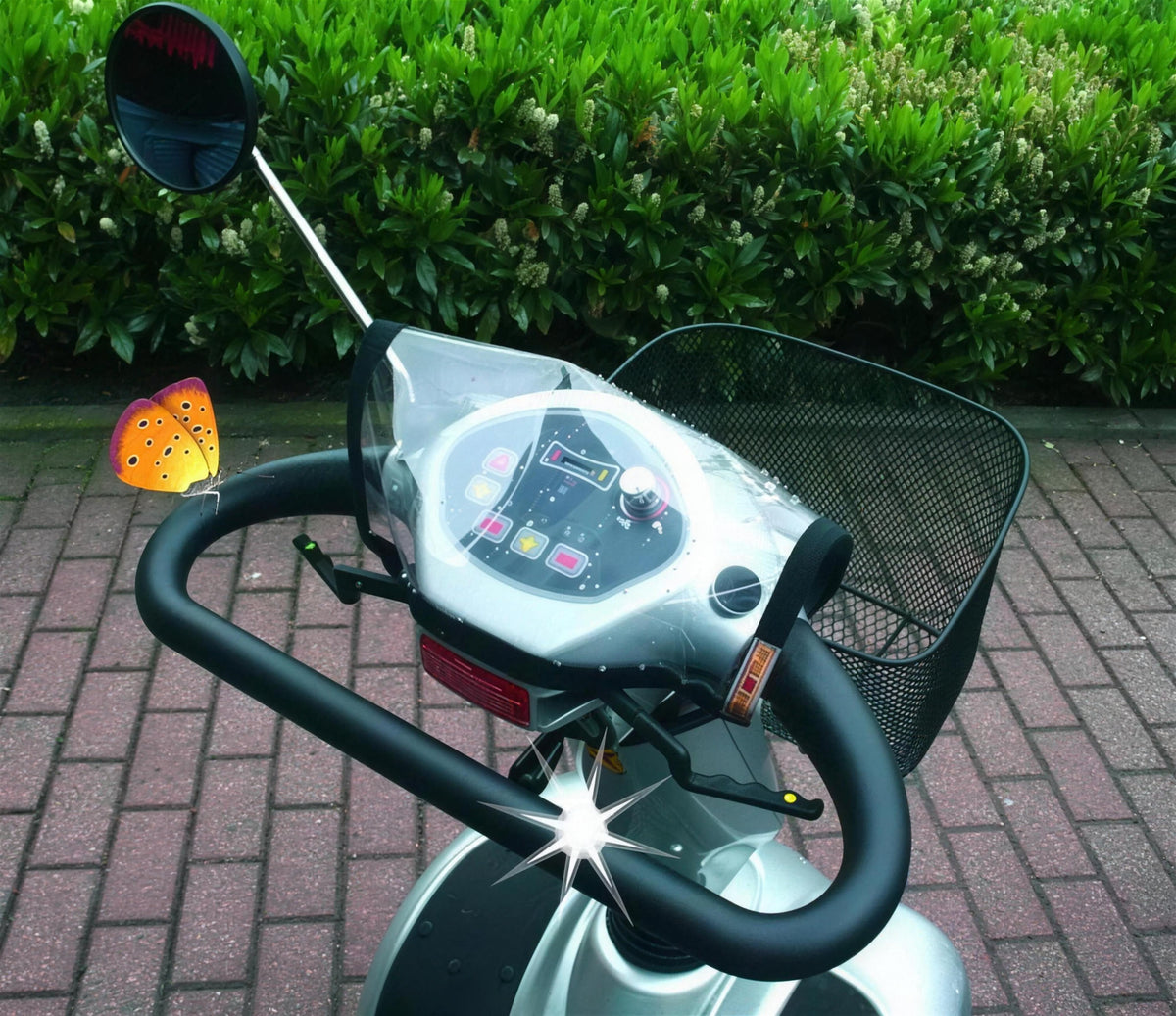Armaturenabdeckung für Scooter – Wasserdichter Schutz für die Bedienung
