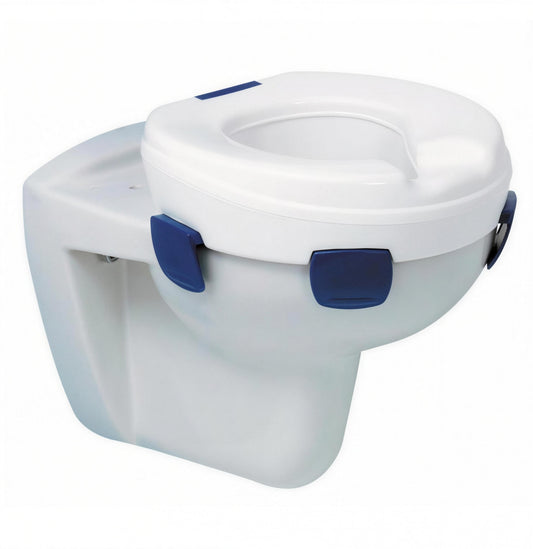 Clipper II WC-Sitzerhöhung – 10 cm hoch, bis 185 kg belastbar