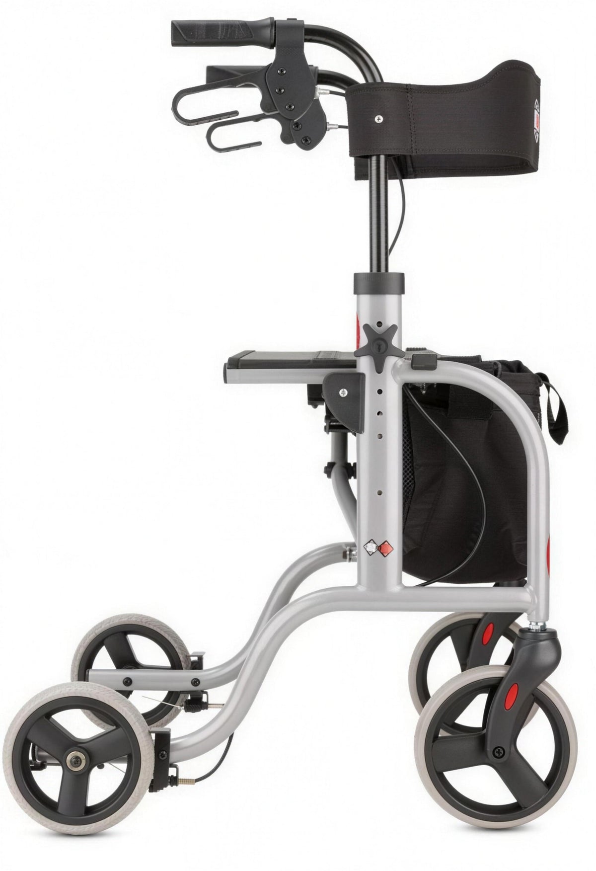 Leichtgewicht Rollator RL-Smart ST Bischoff & Bischoff Gewicht 7,4kg Rückengurt Tasche