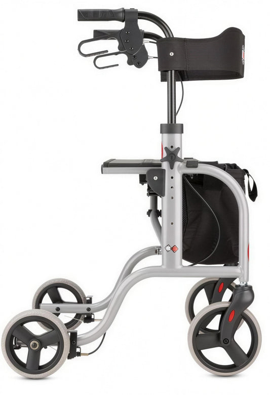 Leichtgewicht Rollator RL-Smart ST Bischoff & Bischoff Gewicht 7,4kg Rückengurt Tasche