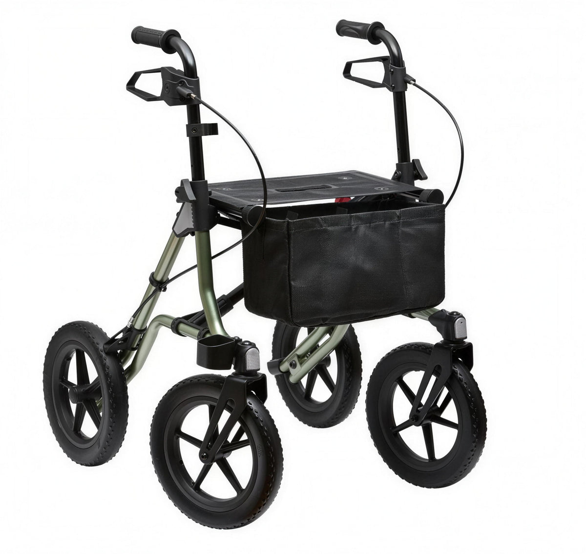 Leichtgewicht-Rollator TAiMA XC PU – ideal für den Outdoor-Bereich
