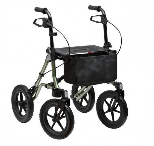 Leichtgewicht-Rollator TAiMA XC PU – ideal für den Outdoor-Bereich
