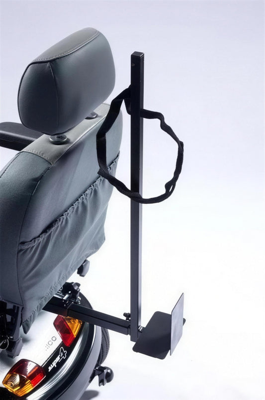 Leichtgewicht Rollatorhalter von Aktiv Deutschland für Elektromobil Scooter – sicher & praktisch