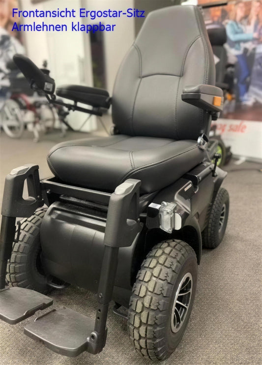 MEYRA Optimus 2 – Elektro-Rollstuhl / E-Rollstuhl – 15 km/h – Outdoor / Gelände – inkl. Ergostar-Sitzsystem