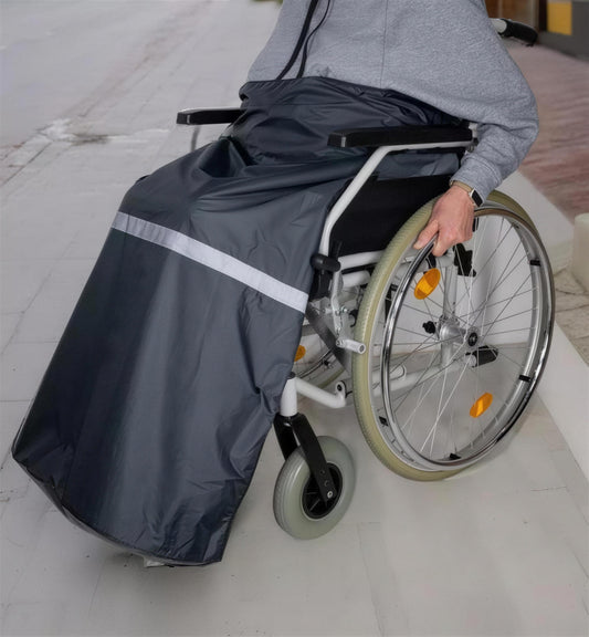 MPB Regenbeinschutz Pro – Universal-Regen- und Kälteschutz für Rollstuhl & Scooter