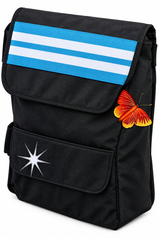 Scootertasche / Rollstuhltasche aus robustem Nylongewebe – schwarz