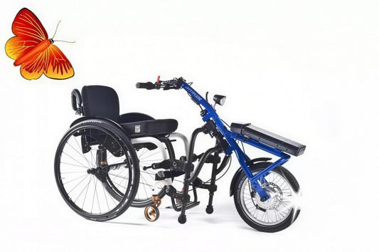Sopur ATTITUDE Power Anklemm-Handbike, Rollstuhl-Zuggerät, Elektroantrieb